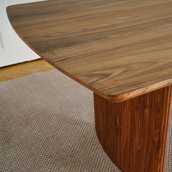 MESA DE COMEDOR CHANDLER marron - CUADRADO/A