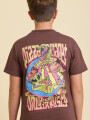 T-SHIRT JULEN TEEN RUSTY MarrÓn