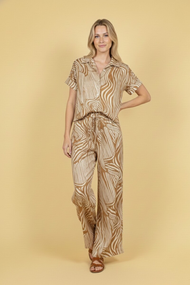 Pantalón Lily. Beige