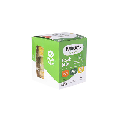 Hamburguesas quinoa, mijo y arvejas x6 unidades Manducas Mand X6 Quinoa Mijo Arvejas