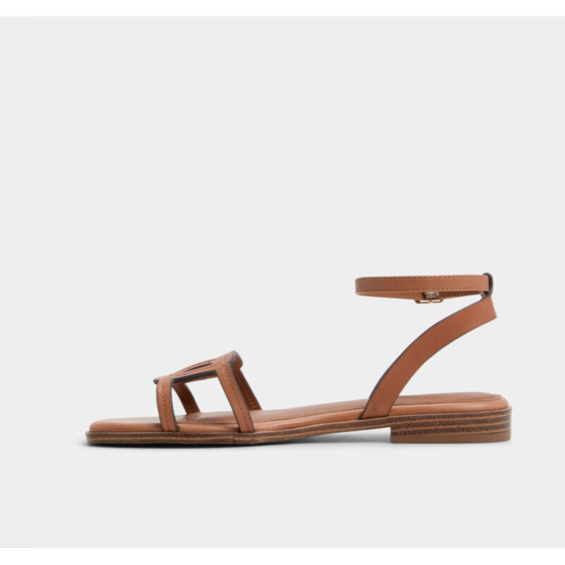 GREENGROVE GOLD LEATHER MEDIUM BROWN