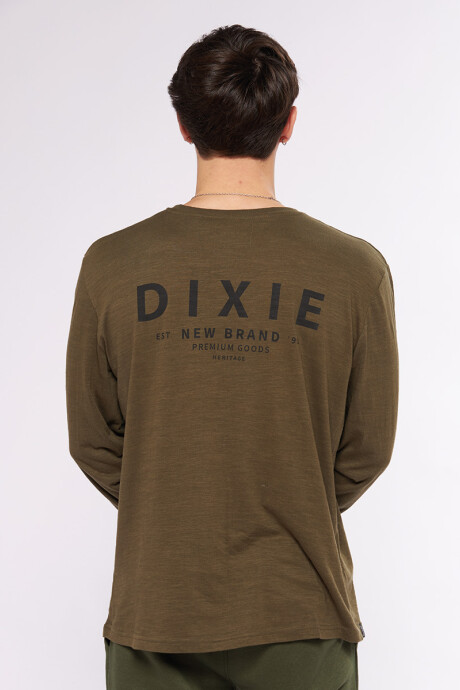 T-SHIRT ML BRANE DIXIE Militar