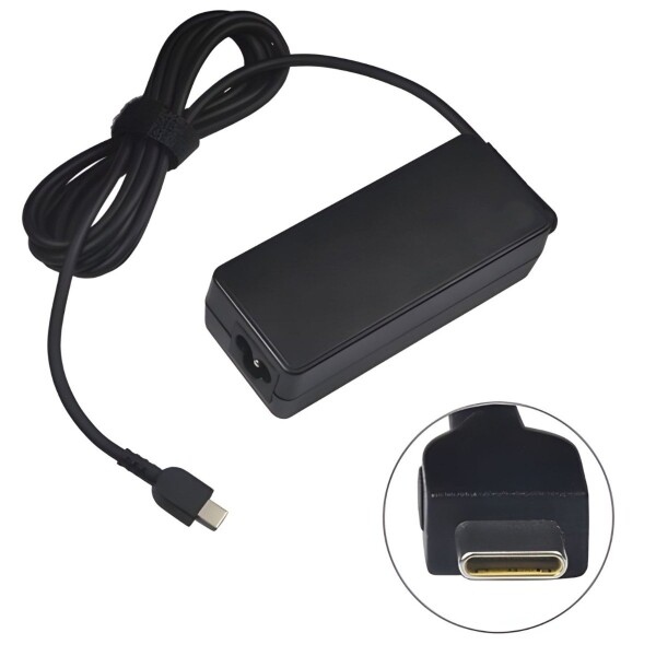 Cargador Notebook Laptop Usb Tipo C G-Power 5V-20V 4.5A 90W Variante Color Negro