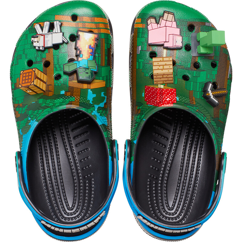 Crocs Classic Clog Minecraft Multicolor