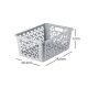 Cesto organizador M 5L GRIS