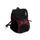 Mochila Bolsa Transportadora De Malla Mascotas Perros Gatos Talle S Marron