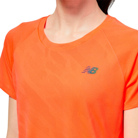 REMERA NEW BALANCE ORANGE
