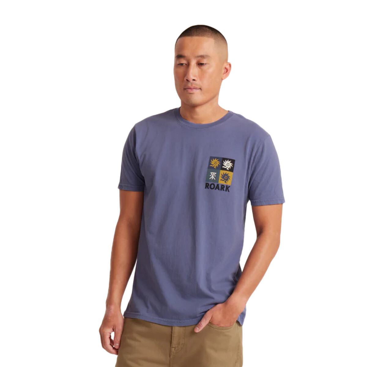 Remera Roark Forever Roaming - Azul 