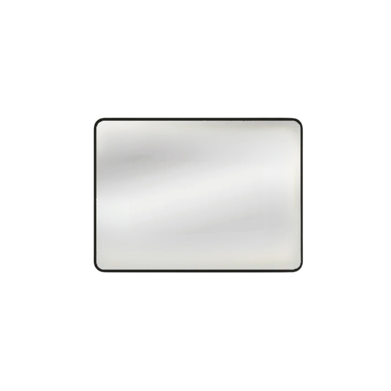 Espejo Horizontal Lumax Xindi Marco Rectangular 90 x 70cm Negro
