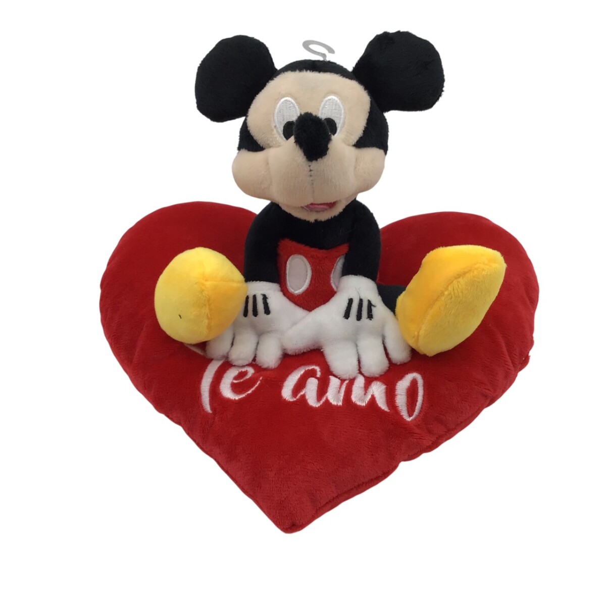 Peluche Phi Phi Toys Mickey Sentado en Corazón 25 cm 