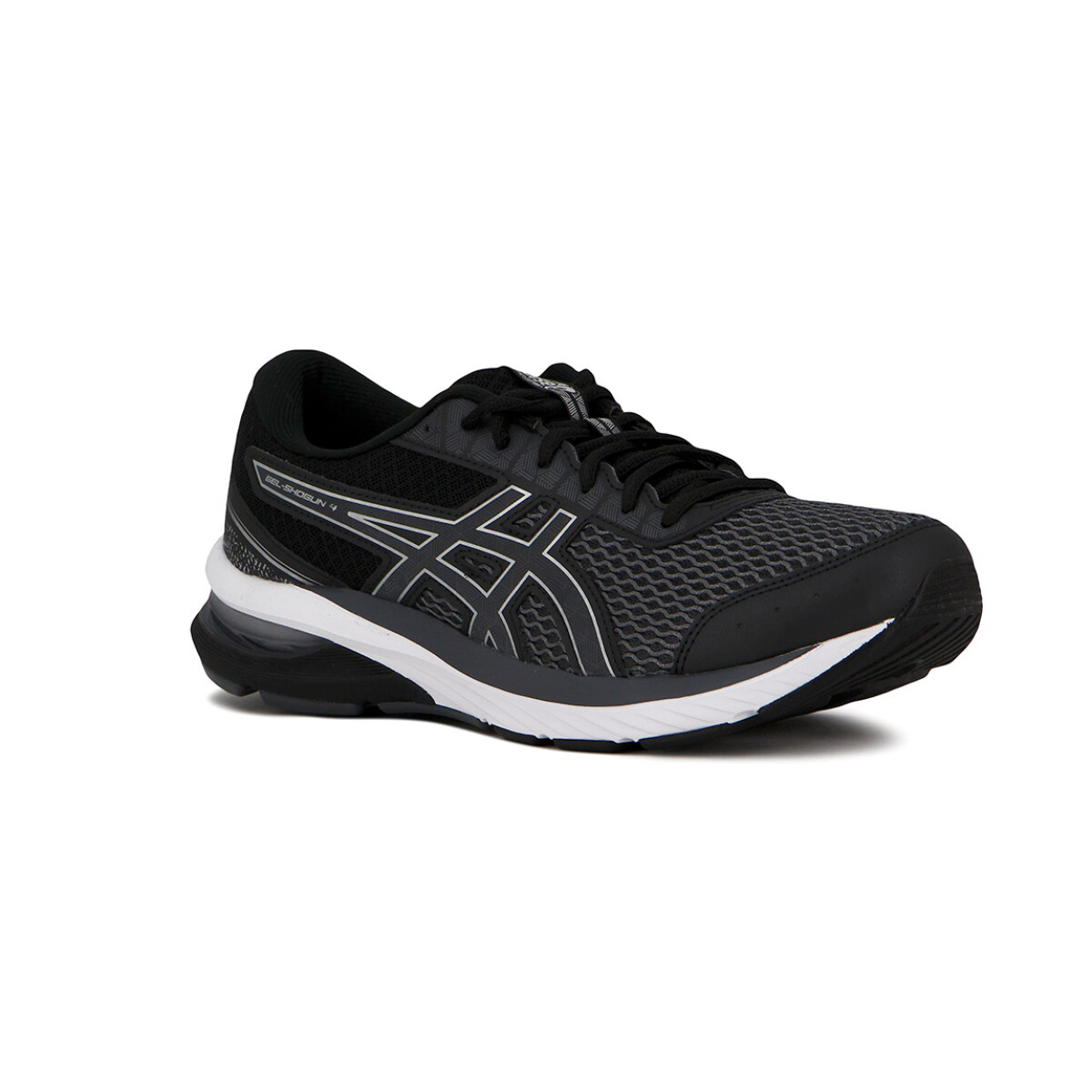 Asics GEL-SHOGUN 4 - Negro-Plata 