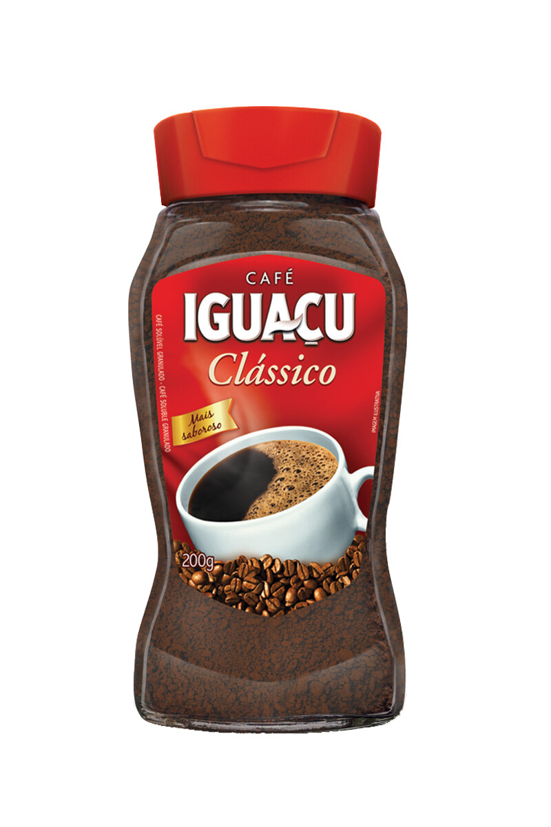 Café Iguaçu Granulado Frasco 200 grs 