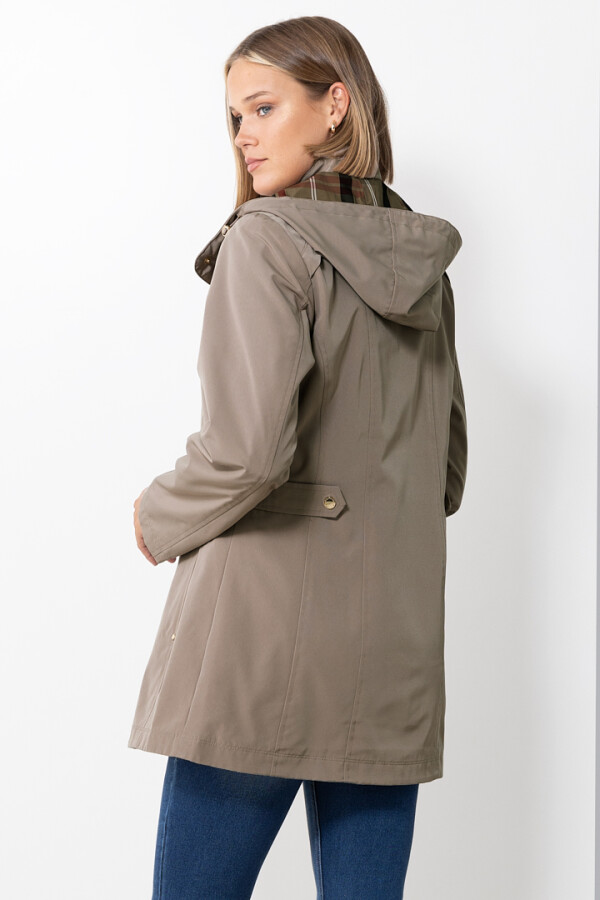 Gabardina Impermeable KHAKI