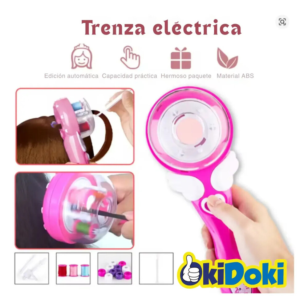 Set para trenzar cabello con accesorios Set para trenzar cabello con accesorios
