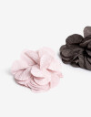 Horquillas con Accesorios Flores Sets De Hebillas - Combinacion Bicolor