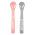 Set x2 cucharas de silicona Lets Eat