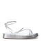 Sandalias de Mujer Miss Carol DAVV con tiras finas Plateado