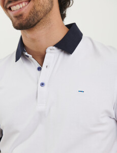 520974 REMERA HARRINGTON LABEL Blanco