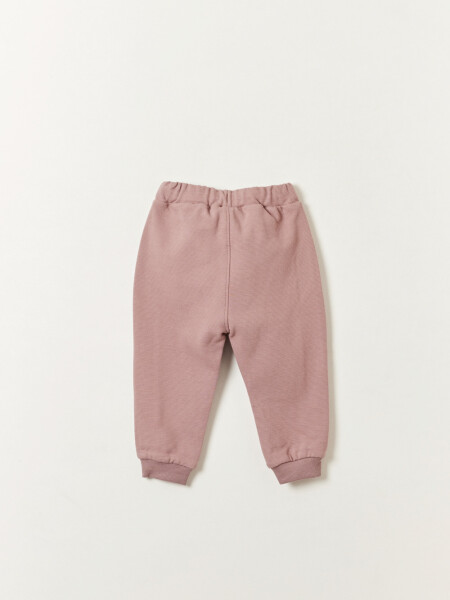 Pantalón deportivo con textura Marrón