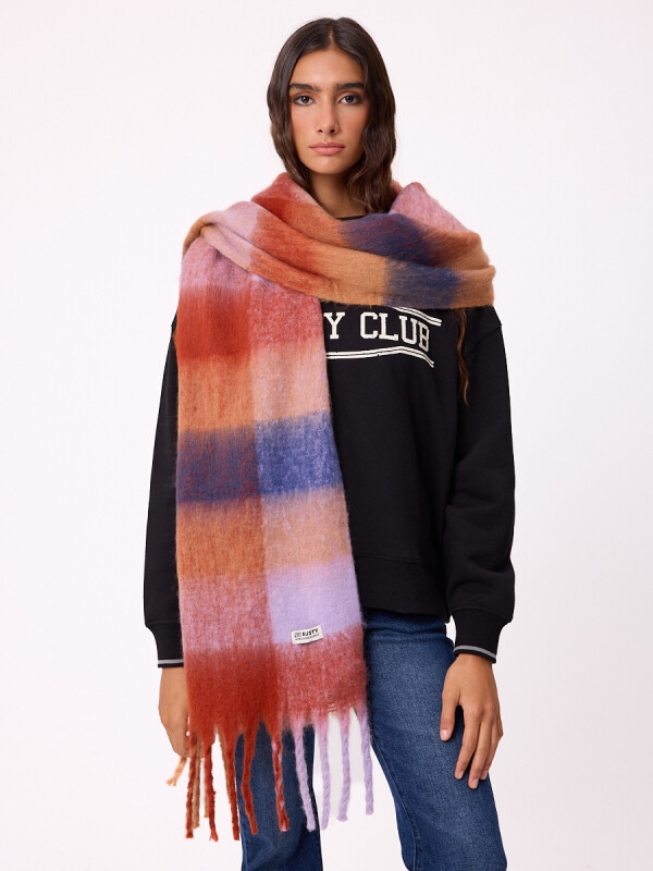 BUFANDA ZUNEA RUSTY Bordeaux