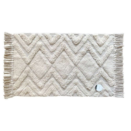 Alfombra Fleece C/Flecos 50X80Cm Zigzag Alfombra Fleece C/Flecos 50X80Cm Zigzag