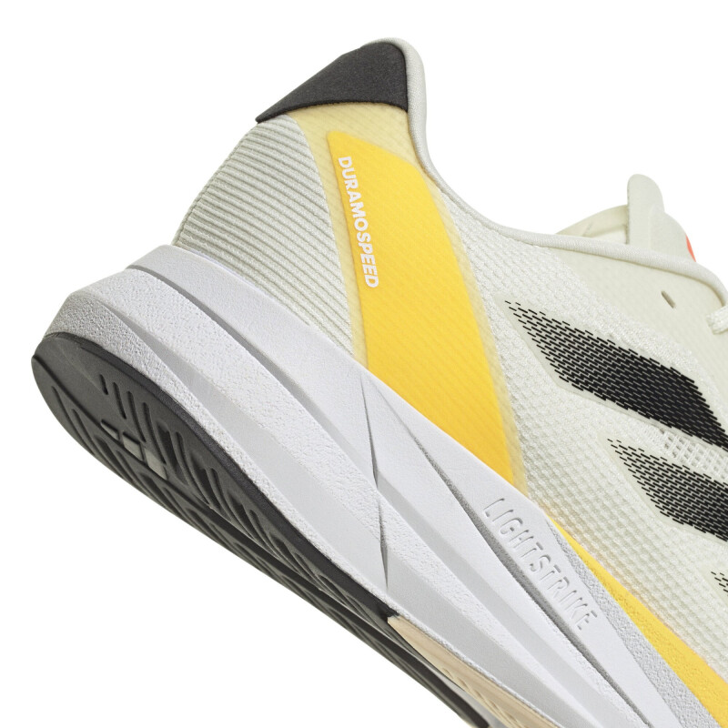 Championes de Hombre Adidas Duramo Speed Beige - Negro - Amarillo