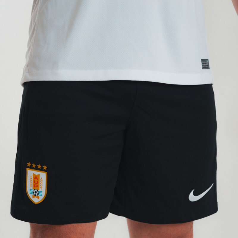 Short Uruguay Stadium Oficial de Hombre Negro