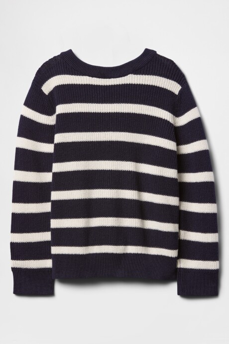 Buzo A Rayas Toddler Niño Navy Uniform