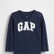 V-FRCH LS LOGO TEE TAPESTRY NAVY