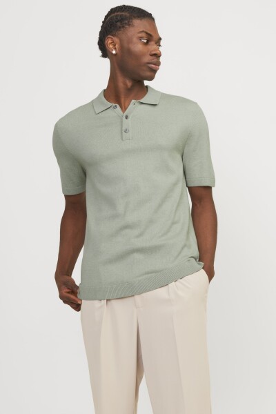 CAMISETA POLO DE PUNTO EMIL Desert Sage