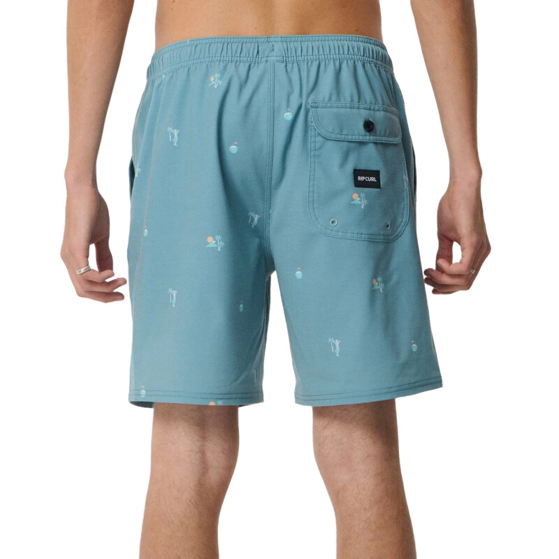 Short Rip Curl Skelly Breach - Celeste Short Rip Curl Skelly Breach - Celeste
