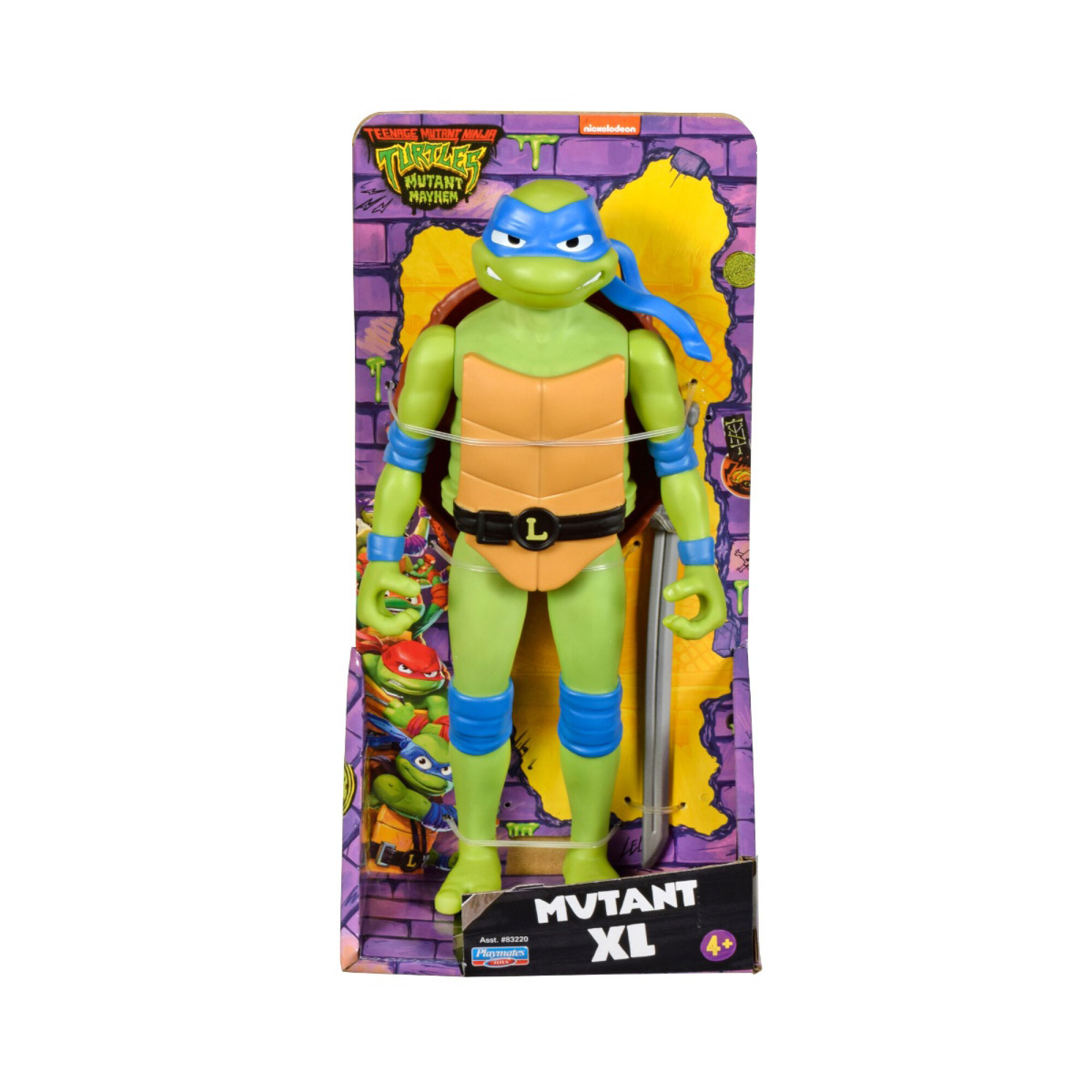 Figura Muñeco Tortugas Ninja 81140 Set 2 Figuras Articuladas 5cm Playmates