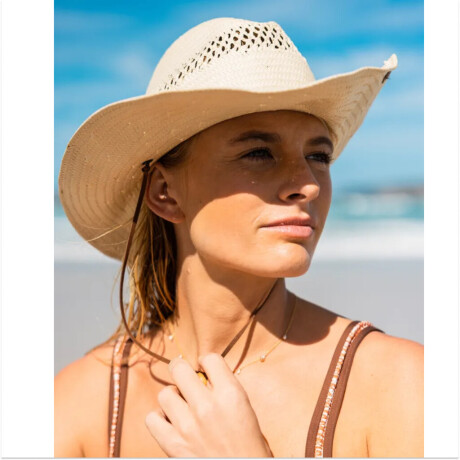 Sombrero Rip Curl Cowrie Cowgirl Blanco