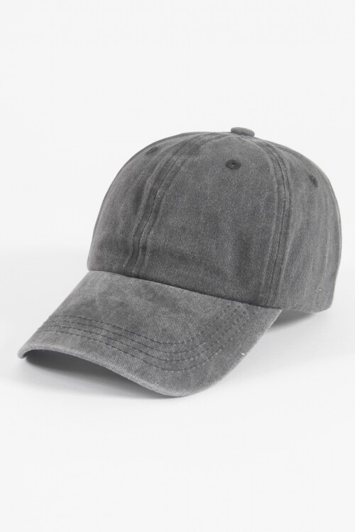 Cap gastado negro