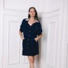 Vestido Camisero Maternal Pupa Azul Marino