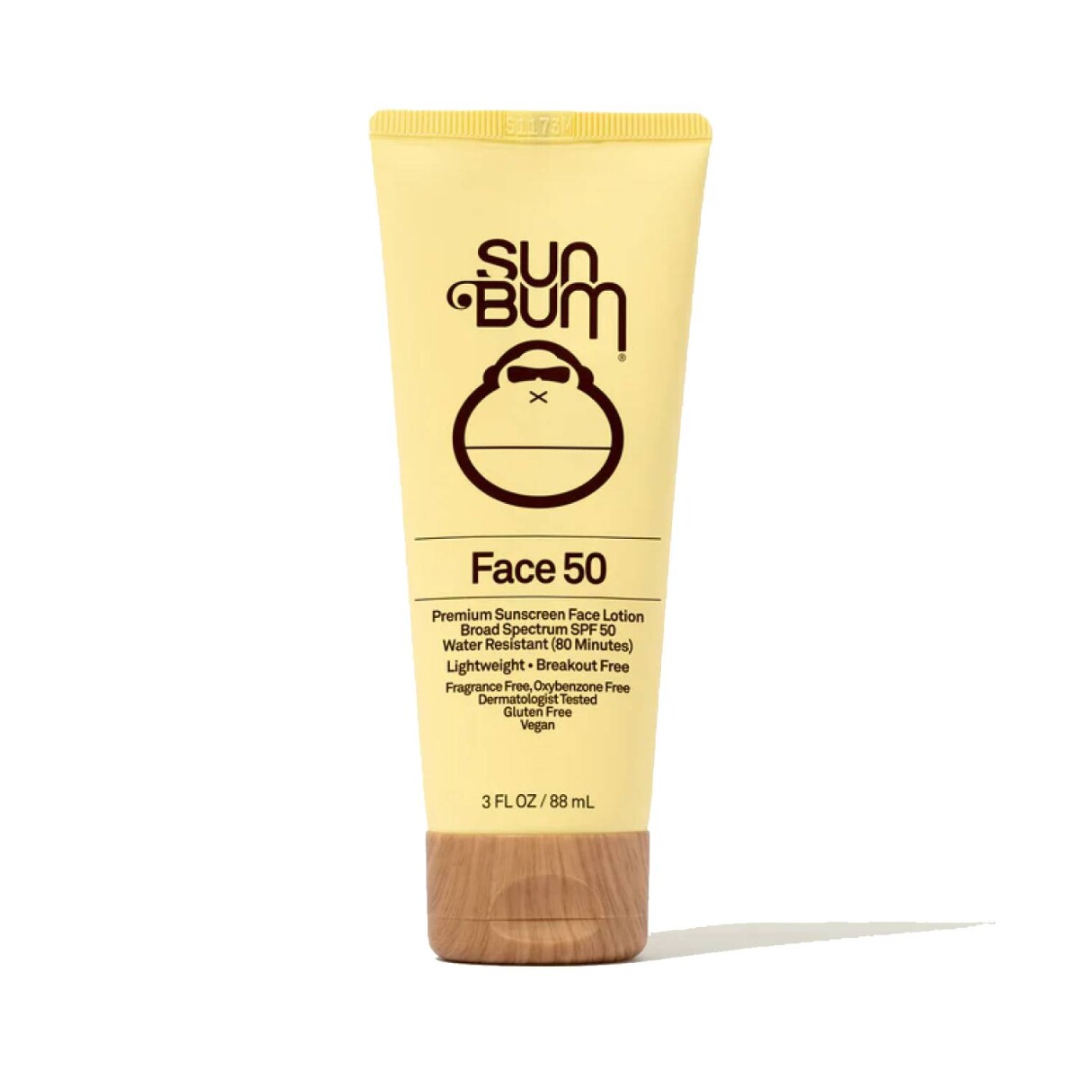 Protector solar Sun Bum Face Spf 50 Sunscreen Lotion 