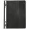 Carpeta A4 Plus Office Tapa Transparente Negra
