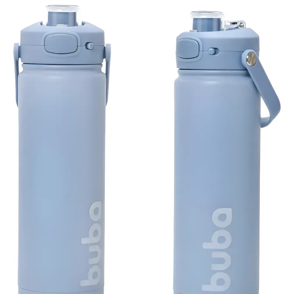 Botella termica BUBA 600ml celeste