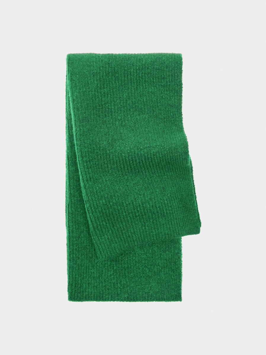 Bufanda Canalada - verde 