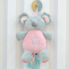Cunero colgante peluche musical BUBA koala rosa