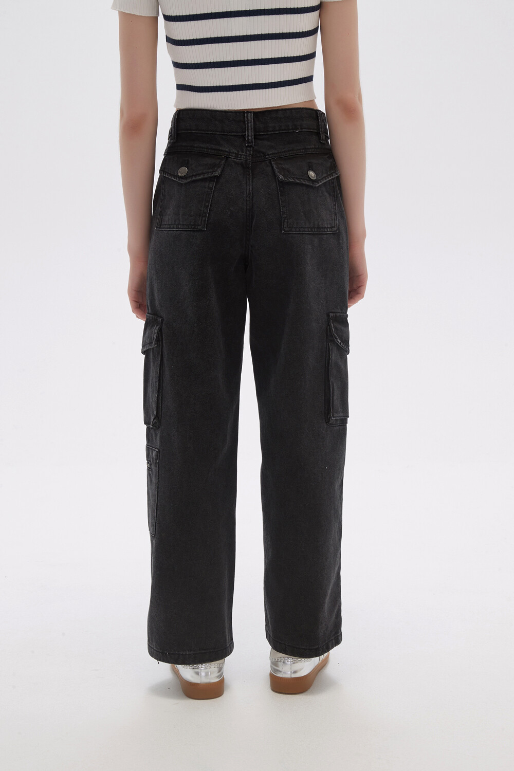 Pantalon Sash Gris Oscuro
