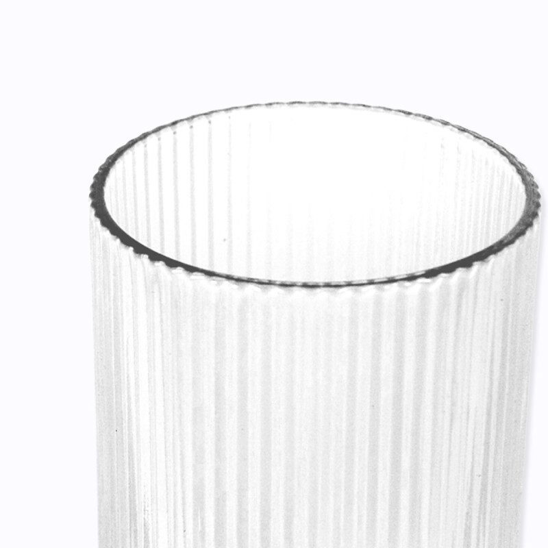 VASO DE VIDRIO TRANSP 410ML Unica