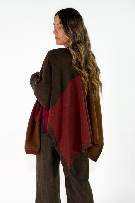 RUANA AMBAR Chocolate