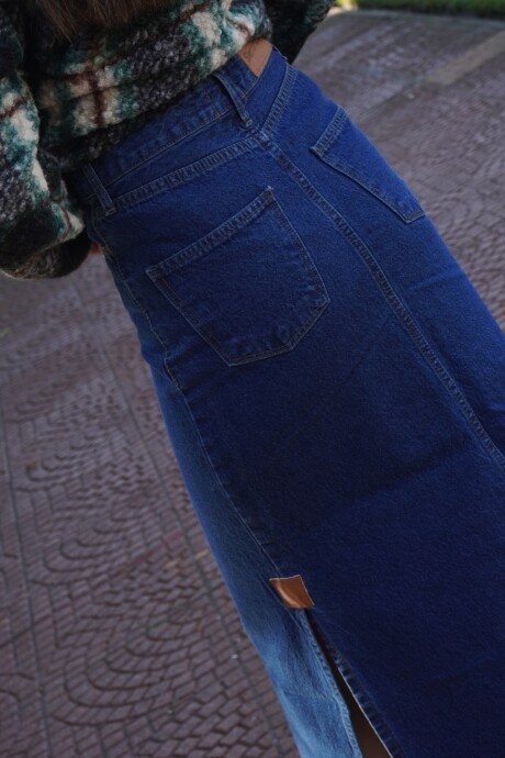 Vaquero Skirt Oscuro