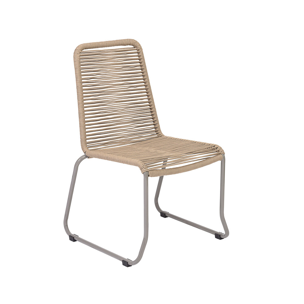 PHI PHI ACERO NATURAL-BEIGE SILLA