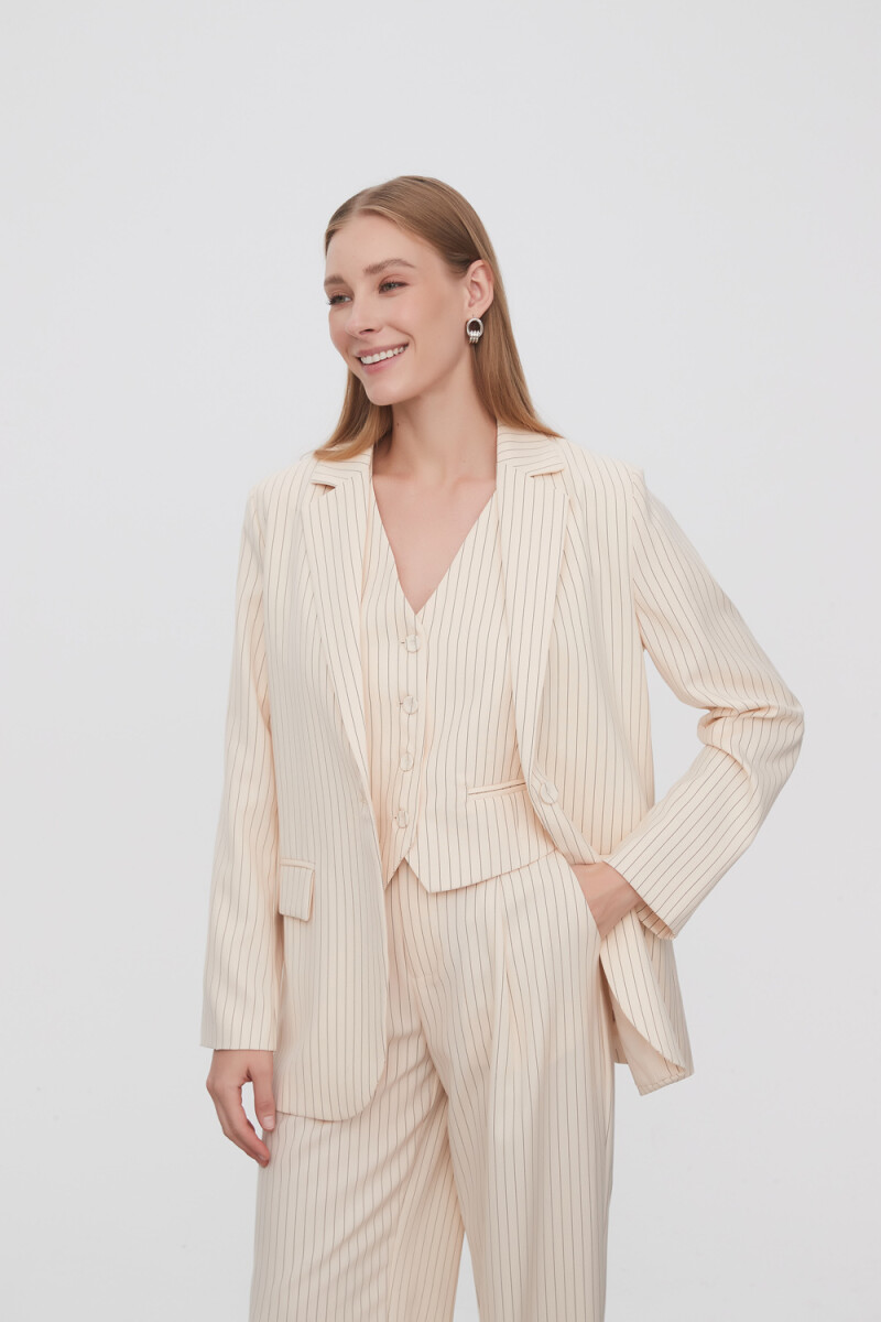 Blazer Garu - Crudo / Natural 