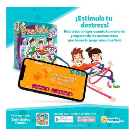 Juego de mesa Enredados Ronda con aplicación Juego de mesa Enredados Ronda con aplicación