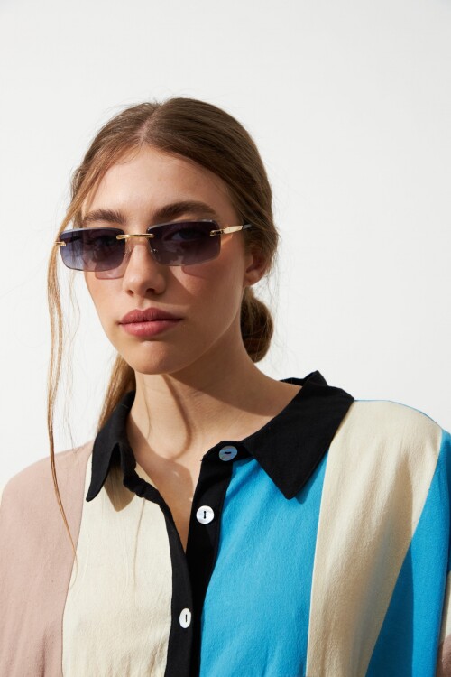 Lentes de sol shinny negro