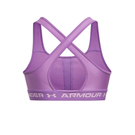 TOP MUJER UNDER ARMOUR CROSSBACK MID BRA Violet