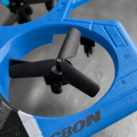 Avión de combate juguete Control remoto Azul/negro
